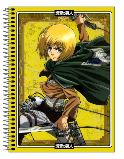 Caderno 10 Matérias Shingeki no Kyojin