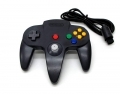 Controle - Nintendo 64 - Original com Fio (Preto & Cinza)