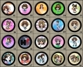 Suzumiya Haruhi Buttons